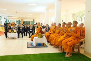 พิธีเจริญพระพุทธมนต์ เนื่องในวันสถาปนาบัณฑิตวิทยาลัย ปีที่ ๓๗ ณ มหาวิทยาลัยมหามกุฏราชวิทยาลัย