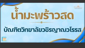 บัณฑิตวิทยาลัยวชิรญาณวโรรส ร่วมออกโรงทานเนื่องในวันสถาปนา ๑๓๒ ปีมหาวิทยาลัยมหามกุฏราชวิทยาลัย